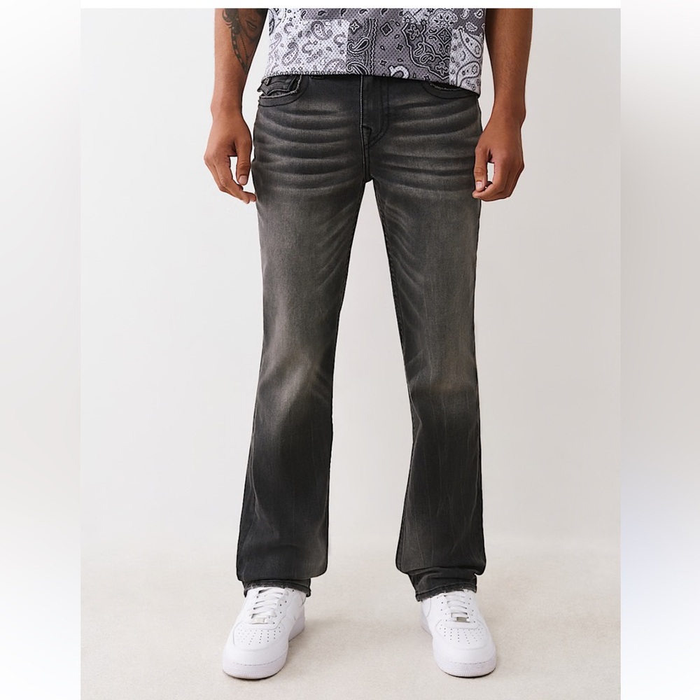 MEK Men's Black/Gray Jeans